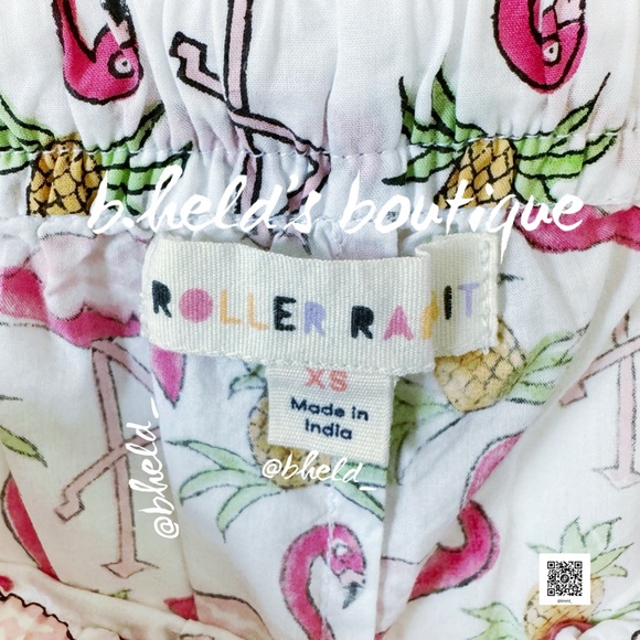 Roller Rabbit Freddy Flamingo Liza Set Pajamas in Pink Size X-Small (XS) New NWT - Picture 13 of 17